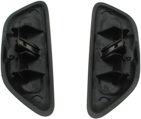 KB8M-5182X KB8M-518G1 Front Bumper Headlight Washer Spray Nozzle Jet Cover for Mazda CX-5 KF 2017 2018 KB8M-518H1 KB8M-5182Y(Black-rh) in Saudi Arabia