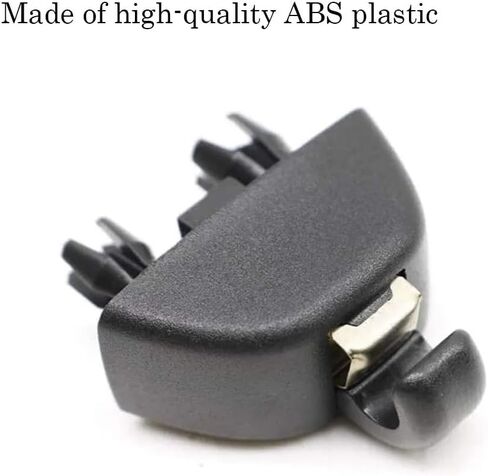 2Pcs Car Sun Visor Hanger Clip Holder Retainer Hook for A-U-D-I A6 C6 A8 2004-2011 for VW 2013-2015 Passat B7 4F0857561 4F0857563 in Saudi Arabia