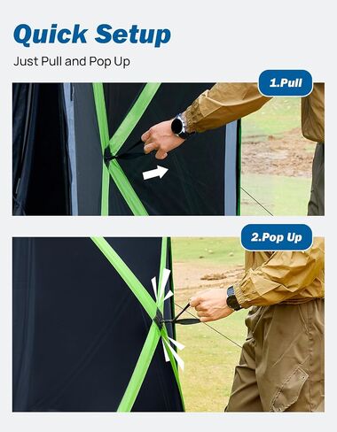 JOYTUTUS Dual-Use Pop up SUV Tent for Camping, 11x11 Ft Outdoor Gazebo Screen Tent, SUV Tailgate Tent for Family Vehicle Camping, Canopy Shelter Portable Carry Bag for Camping Park, Backyard, Beach in Saudi Arabia