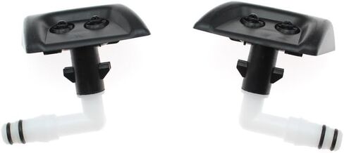 for Range for Rover Sport 2005 2006 2007 2008 2009 Front Bumper Headlight Head Lamp Wiper Washer Jet Sprayer DNJ500100 DNJ500110(Black-Set) in Saudi Arabia