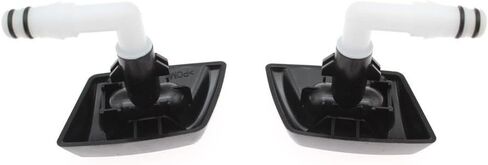 for Range for Rover Sport 2005 2006 2007 2008 2009 Front Bumper Headlight Head Lamp Wiper Washer Jet Sprayer DNJ500100 DNJ500110(Black-Set) in Saudi Arabia