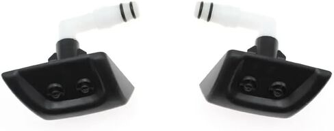 for Range for Rover Sport 2005 2006 2007 2008 2009 Front Bumper Headlight Head Lamp Wiper Washer Jet Sprayer DNJ500100 DNJ500110(Black-Set) in Saudi Arabia