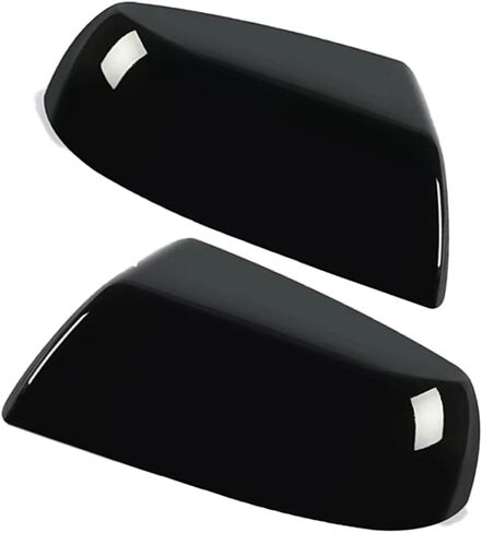 Car Side Wing Wing Cover Cover الخلفية Caps Gloss Black for Toyota Tundra Sequoia 2011 2012 2013 2014 2015 2017 2017 2018 (Black-B) in Saudi Arabia