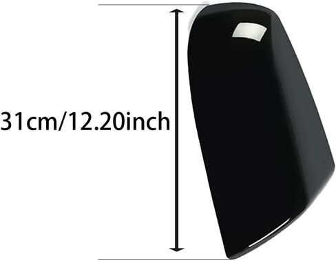 Car Side Wing Wing Cover Cover الخلفية Caps Gloss Black for Toyota Tundra Sequoia 2011 2012 2013 2014 2015 2017 2017 2018 (Black-B) in Saudi Arabia