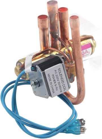 Fdit Air Conditioning Four-way Reversing Valve Copper Refrigeration Service Maintenance Accessory (1P) in Saudi Arabia