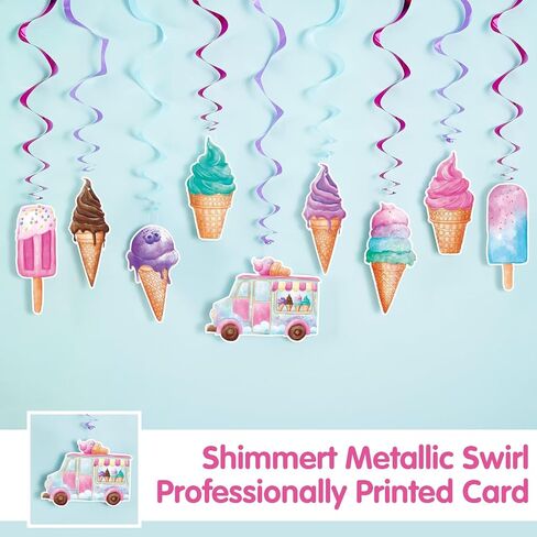 Girls Dinosaur Party Hanging Swirl - 20 PCS Dino Birthday Party Decorations for Kids Baby Shower Dinosaur Themed Party Supplies Hanging Whirls Spiral Streamer Ceiling Decor in Saudi Arabia