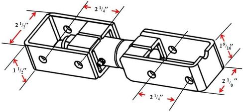 Combo Motorcycle Divel Hitch مع 1 7/8 "مقرنة in Kuwait