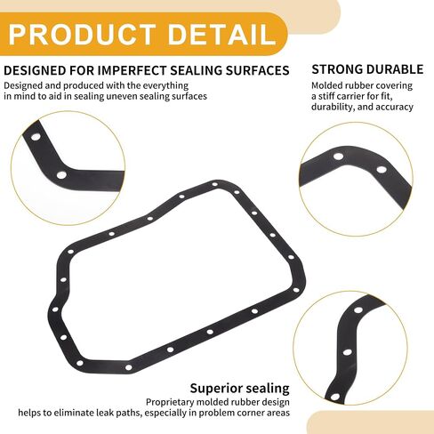 Car Transmission Filter Oil Pan Gasket Engine Oil Pan Gasket Seal No.3516808010 for Toyota Camry 3.5L 2007-2017 for Toyota Avalon 3.5L 2007-2018 1 Pcs in Saudi Arabia