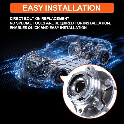 محمل العجلات وتجميع المحور لـ Infiniti JX35 2013/QX50 2019-2021/QX60 2014-2020 ， Nissan Altima 2007-2018/Maxima 2009-2021/Murano 2015-2018/Pathfinder 2013-2020 ， استبدال لـ 513296 * 2 2 in Kuwait