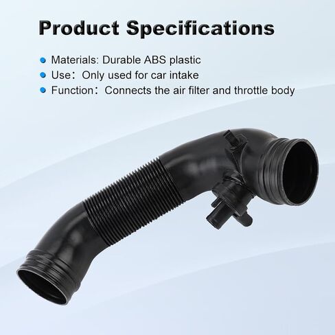 محرك هواء الهواء ، خرطوم عادم ، خراطيم عادم متوافق مع VW Caddy Jetta Magotan Sagitan Touran Skoda Octavia Filter Air Duct Hose Presentive for 1TD-129-684-G 1TD129684G 1TD 129 684 G in Saudi Arabia