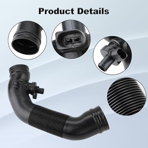 محرك هواء الهواء ، خرطوم عادم ، خراطيم عادم متوافق مع VW Caddy Jetta Magotan Sagitan Touran Skoda Octavia Filter Air Duct Hose Presentive for 1TD-129-684-G 1TD129684G 1TD 129 684 G in Saudi Arabia