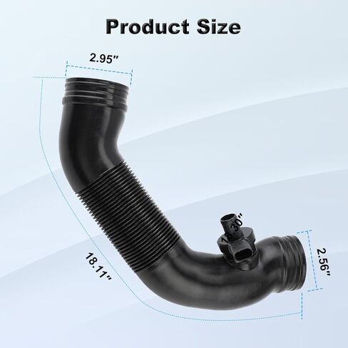 محرك هواء الهواء ، خرطوم عادم ، خراطيم عادم متوافق مع VW Caddy Jetta Magotan Sagitan Touran Skoda Octavia Filter Air Duct Hose Presentive for 1TD-129-684-G 1TD129684G 1TD 129 684 G in Saudi Arabia