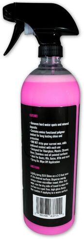 قارب وسيارات SLIX تفاصيل الرش ، طلاء السيراميك للسيارات ، مزيل بقعة المياه للسيارات والقوارب ، غسيل السيارات بدون ماء ، منظف القوارب ، يحمي الانتهاء ، 32 أوقية in Saudi Arabia