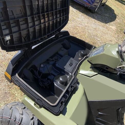 صندوق كوفو شحن الجبهة السفلى المتوافق مع 2005-2010 Polaris Sportsman 400/450/500/600/700/800 x2 ATV BLACK BOX BOX PONCE FO 2203484 in Saudi Arabia
