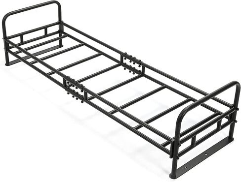 HECASA Steel Cargo Rack Compatible with 2010-2018 Polaris Ranger Crew/HD/XP 700, 800, 900, 1000 Rear Cargo Rack Black Shelves Carrier Storage (Please Refer to The Description Section!) in Saudi Arabia