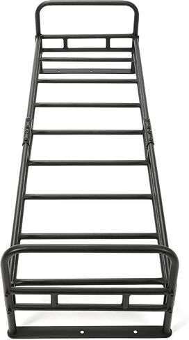 HECASA Steel Cargo Rack Compatible with 2010-2018 Polaris Ranger Crew/HD/XP 700, 800, 900, 1000 Rear Cargo Rack Black Shelves Carrier Storage (Please Refer to The Description Section!) in Saudi Arabia