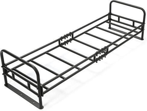 HECASA Steel Cargo Rack Compatible with 2010-2018 Polaris Ranger Crew/HD/XP 700, 800, 900, 1000 Rear Cargo Rack Black Shelves Carrier Storage (Please Refer to The Description Section!) in Saudi Arabia