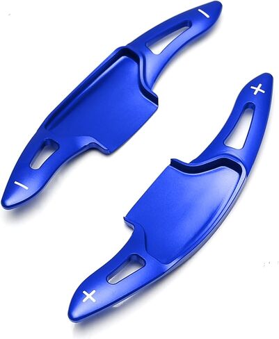 iJDMTOY Performance Red Lightweight Aluminum Larger Paddle Shifter Extension Compatible with 2020-up Gen6 Ford Explorer in Saudi Arabia