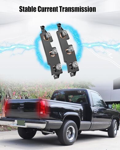 2Pcs Tail Light Connector Plate Replace GM2806101 Fit for Chevy GMC C1500 C2500 C3500 K1500 K2500 K3500 Pickup Suburban 1988-2000 Yukon 1992-1999 Tahoe 1995-2000 Cadillac Escalade 1999-2000 in Saudi Arabia