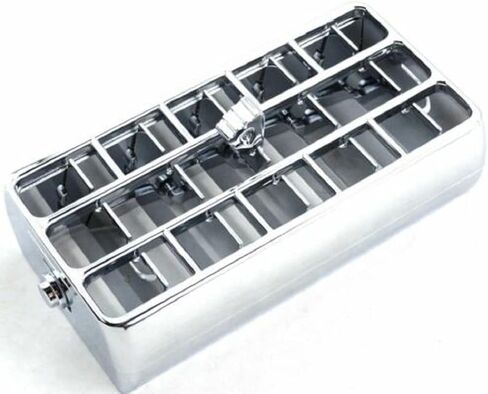 (4) Chrome Plastic A/C Vent for 2000-2005 Peterbilt Models 357, 378, 379, 385 in Saudi Arabia