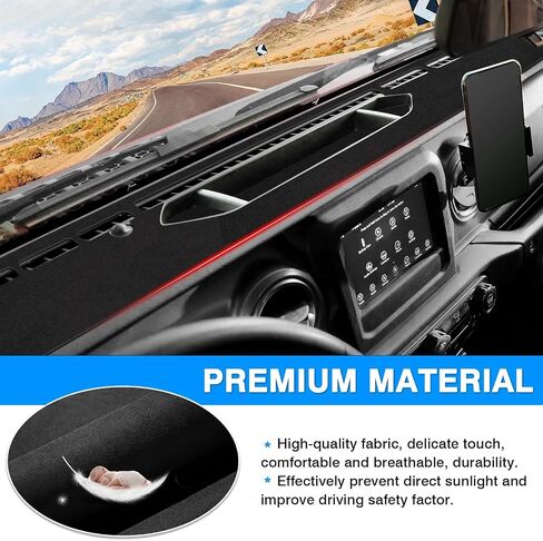 حصيرة تغطية لوحة دائرة التحرير التلقائية لعام 2021 2022 2023 2024 2025 سوبارو Outback Accessories Dash Cover Upgrade Velvet Dash Mat Rays Protector in Kuwait