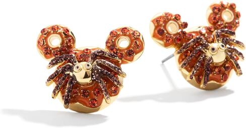 Disney's Mickey Mouse Pumpkin Huggie Earrings - Orange in Saudi Arabia