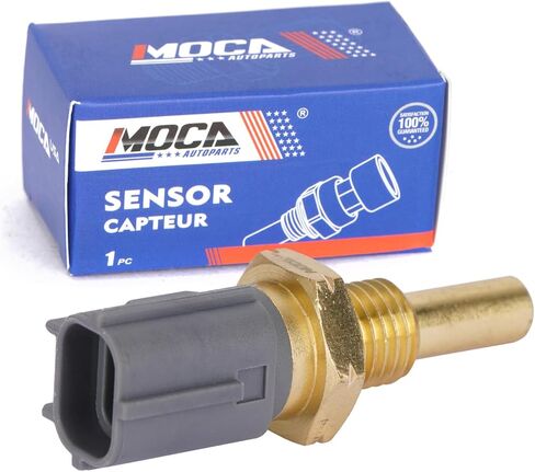 MOCA Coolant Temperature Sensor Compatible with 2002-2007 for Jaguar X-Type 3.0L, 2018-2020 for Lexus GX460 4.6L, 2004-2009 for Mazda RX-8 1.3L, 2009-2013 for Toyota Highlander 2.7L in Kuwait