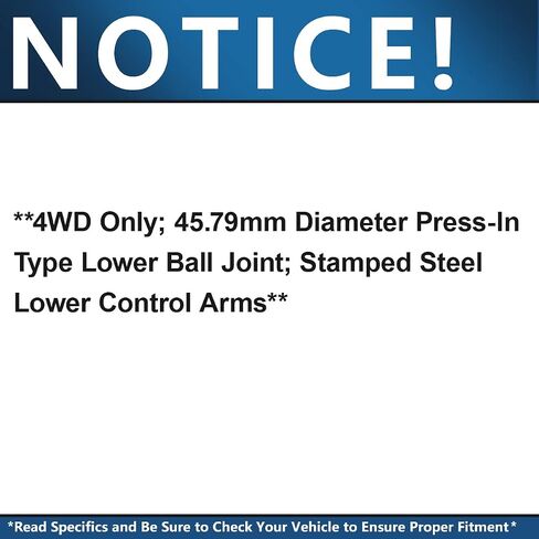 Detroit Axle - 4WD Front End 15 PC Kit To Chevy GMC K1500 Suburban K2500 Yukon Tahoe Cadillac Escalade ball combouts all sway bars tie rods pitman arm arm armel armel acplication in Saudi Arabia