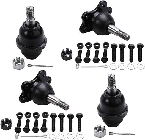 Detroit Axle - 4WD Front End 15 PC Kit To Chevy GMC K1500 Suburban K2500 Yukon Tahoe Cadillac Escalade ball combouts all sway bars tie rods pitman arm arm armel armel acplication in Saudi Arabia