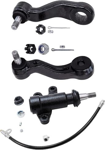 Detroit Axle - 4WD Front End 15 PC Kit To Chevy GMC K1500 Suburban K2500 Yukon Tahoe Cadillac Escalade ball combouts all sway bars tie rods pitman arm arm armel armel acplication in Saudi Arabia