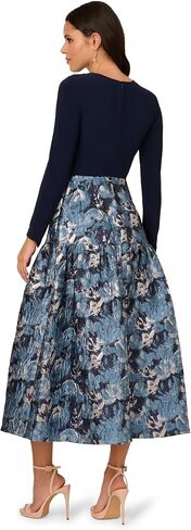 Adrianna Papell Women's Gersey Jacquard Vress in Saudi Arabia