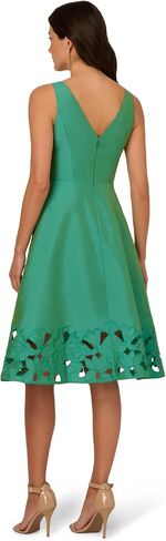Adrianna Papell Women's Taffeta Cutwork Dress in Saudi Arabia