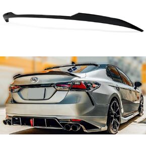 Painted Glossy Black V Style Rear Trunk Lid Spoiler Wing Compatible with 2018-2024 Toyota Camry SE XSE LE XLE Hybrid in Kuwait
