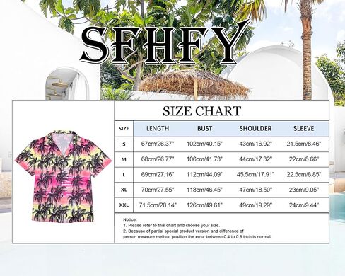 Womens Hawaiian Shirt Hawaii Button Down Shirts Palm Floral Tropical Vacation Outfits Casual Summer Trip Blouse Top in Kuwait