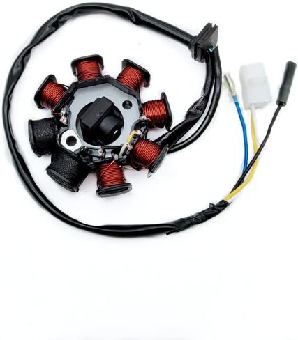 Magneto Stator Dual Ignition 4 wires AC 8 Poles for GY6 Engine 50cc 80cc 100cc Scooter Moped ATV Sunl Roketa Dune Buggy Go Kart TaoTao Buyang Coolsport Kazuma Sunl NST in Saudi Arabia
