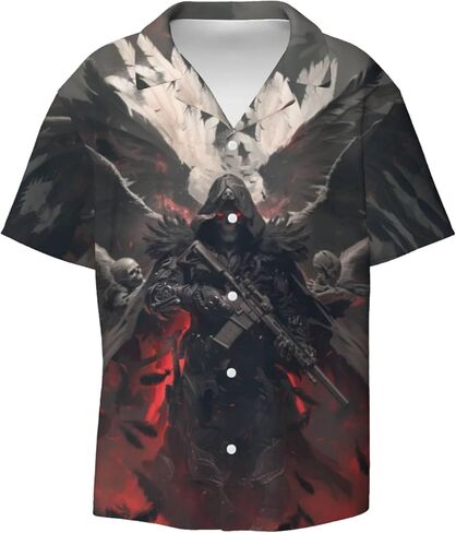3D Pattern Print Shirt Design Unique Graphic Tee Men's Fashion Casual Wear for Celebrations Comfortable and Stylish Apparel in Saudi Arabia