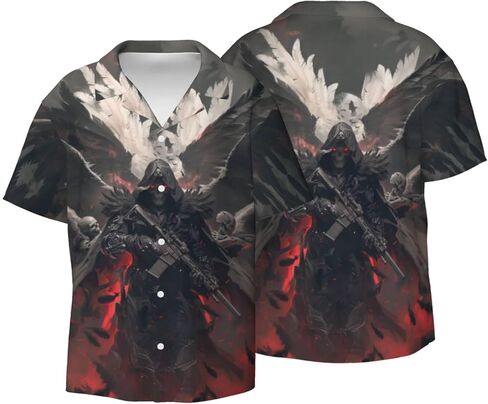 3D Pattern Print Shirt Design Unique Graphic Tee Men's Fashion Casual Wear for Celebrations Comfortable and Stylish Apparel in Saudi Arabia