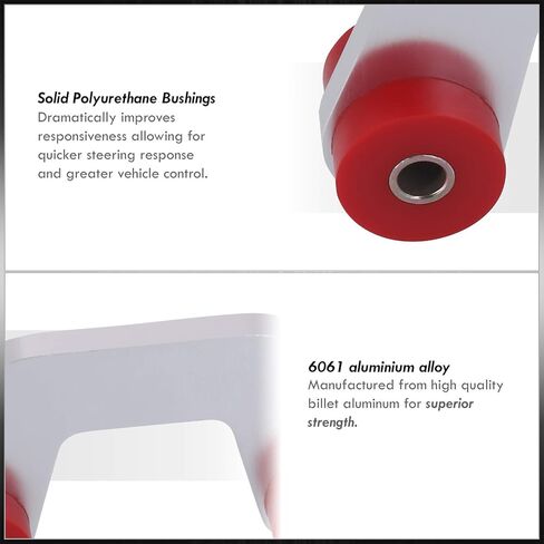 موزعين AJP 2 قطعة من الألومنيوم الخلفي التثبيت Sway Bar Link Link Link Polyurethane Litchings Kit متوافق/بديل لـ Impreza/WRX/STI 1997 1998 1999 2000 2001 2002 2004 2005 2006 2007 in Kuwait