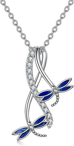 قلادة Poplyke Cross للنساء 925 Sterling Silver Cross Necklace Netlace Jewelry Gifts Christmas for Women الأم الجدة in Saudi Arabia