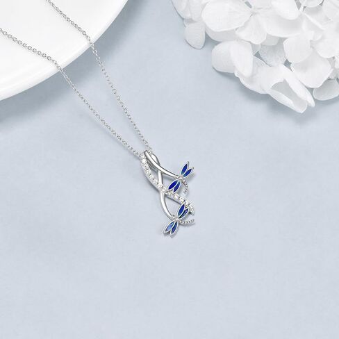 قلادة Poplyke Cross للنساء 925 Sterling Silver Cross Necklace Netlace Jewelry Gifts Christmas for Women الأم الجدة in Saudi Arabia