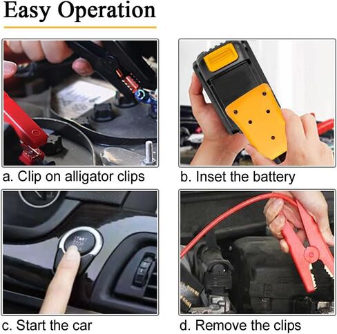 كابلات الطائر مع محول متوافق مع بطارية DeWalt 20V ، بطارية 8AWG المحمولة المحمولة Dewalt Jumper Starter Automotive Booster Cables Power for Car Jump Starting باستخدام أداة in Kuwait