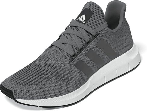 adidas Men's Swift Run 1.0 Sneaker, Grey/Grey/White, 9.5 in Saudi Arabia