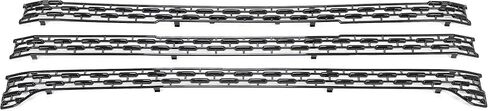 Hecasa Grille Insert 3pcs متوافق مع 2020-2023 GMC Sierra 2500/3500 HD AT4 و SLT Mesh Grill تراكب الأوب in Saudi Arabia