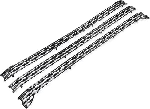 Hecasa Grille Insert 3pcs متوافق مع 2020-2023 GMC Sierra 2500/3500 HD AT4 و SLT Mesh Grill تراكب الأوب in Saudi Arabia