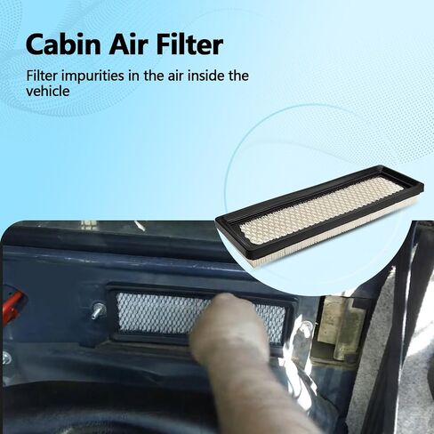 AT359416 Cabin Air Filter متوافق مع John Deere 318d 318e 320d 320e 323d 323e 326d 326e 328d 328e 329d 329e 332e 333d 333e 312gr 316gr استبدال Pa5698 wp10175 in Saudi Arabia