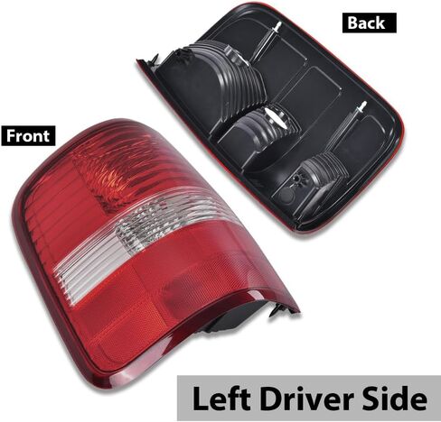 G-PLUS Tail Lights Compatible with Ford Bronco/F150 1990-1996/Fit Ford F250 F350 1990-1997,E9TZ13405C E9TZ13404C, Rear Brake Lamps Assembly w/o Blubs Driver and Passenger Side in Saudi Arabia
