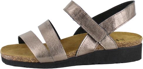 Naot Women's Kayla Wedge Sandal ، خيوط فضية ، 9-9.5 in Kuwait