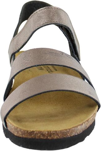 Naot Women's Kayla Wedge Sandal ، خيوط فضية ، 9-9.5 in Kuwait