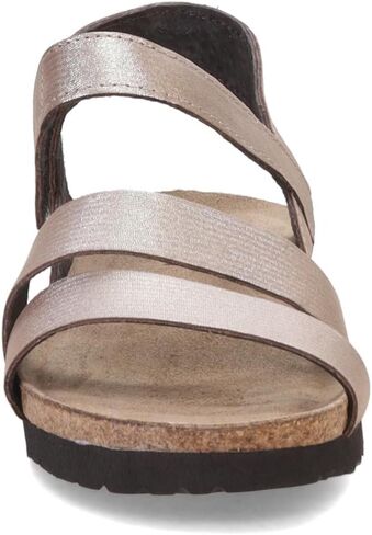 Naot Women's Kayla Wedge Sandal ، خيوط فضية ، 9-9.5 in Kuwait