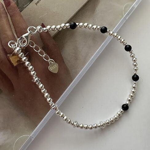 925 الفضة الاسترليني الفضية الصلبة شريط التمرير للسيدات للنساء لطيف سوار لؤلؤة الطبقات الذهب مطلي بالشبكة الإيطالية الصداقة ارتباط سلسلة الهدايا عيد الميلاد لأمي ابنة in Kuwait